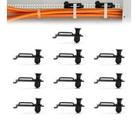 10Pcs Cable Management Clips for Legrand - OnQ Black