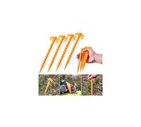 10Pcs Camping Tent Screw Pegs Set Tent Heavy Duty Tent Nail 20*4.5cm