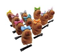10pcs Capybara Hair Clip Hair Decoration For Animal Lover And Fashionistas