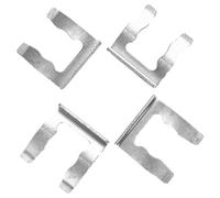 10Pcs Car Brake Hose Clips Strong Durable Clip Replacement U Shaped Hose Useful Vehicles Line Clip for Cars Trucks Vehicles Parts
