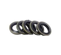 10PCS Car Drain Oil Pan Gaskets Anti-deformation Rubber and Metal Accessories Seal M6/M8/M10/M12/M14/M16/M18/M20(M8 10PCS)