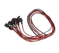 10pcs Car Emergency Alarm Push Button Switch for Automotive Use