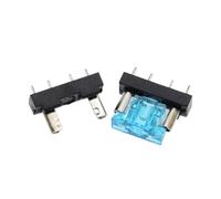 10PCS Car Fuse Holder PCB Board Standard Micro Small Auto Automotive Boat 32V For Safety Clip Insertion Typ(Micro,50A)