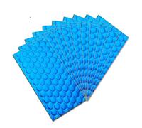 10PCS Car Sound Deadening Mat Butyl Sound Deadener Bonnet Hot Noise Insulation and Dampening Material 20x10cm Sound Noise Deadening