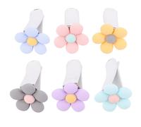 10pcs Car Vent Clips Resin Flower for Interior Accessories | Lightweight and Easy to Use, Car Cabin Decoration, Creative Elegant Design, Auto Vent Ornament Random Color