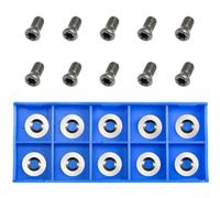 10pcs Carbide Blades 12mm Round Inserts for For woodworking, for General Turning Tasks