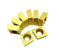 10PCS Carbide Insert CCMT09T304 CCMT09T308 VP15TF UE6020 US735 CCMT060204 Metal Turning Tool End Milling Cutter CNC(CCMT09T308 UE6020)