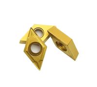 10PCS Carbide Insert DCMT070204 DCMT11T304 DCMT11T308 Internal Turning Tool Metal CNC(DCMT070204 UE6020)