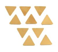 10pcs Carbide Milling Inserts TPCN32PDTR TPG32, Multilayer Coated Turning Insert for Metal Wood Plastic Cutting, Gold For CNC Tool Holder Replacement Parts