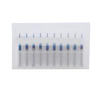10pcs Carbide Router Cutting Bit Blue Corn End Mill Engraving Bit, CNC PCB Milling Cutter for PCB SMT Engraving Mold Making, 1.0-1.4mm Diameter, 3.175mm Shank (1.3mm)