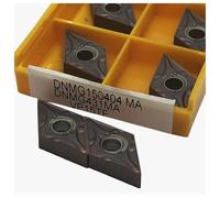 10PCS Carbide Turning Tools MG150404 MA Machine Tool M150408 MA Stainless Steel CNC Lathe Tools MG150404 VP15TF UE6020(DNMG150404 MA VP15TF)