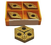 10PCS Carbide Turning Tools MG150404 MA Machine Tool M150408 MA Stainless Steel CNC Lathe Tools MG150404 VP15TF UE6020(DNMG150404 MA UE6020)