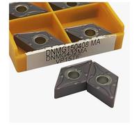 10PCS Carbide Turning Tools MG150404 MA Machine Tool M150408 MA Stainless Steel CNC Lathe Tools MG150404 VP15TF UE6020(DNMG150408 MA VP15TF)