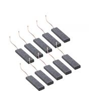 10pcs Carbon Brush 39x13.5x5mm for Siemens Washing Machine Motor, Copper Wire Replacement Part with 70mm Lead, Stable Performance