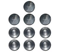 10Pcs Carbon Brush Holder Caps Motor Replacement Parts Carbon Brush Covers Electric Covers for Hammer Grinder Power Tool Accessories