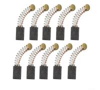10pcs Carbon Brush Replacement Set for Electric Motors Suitable for Drills, Cut Off Saws, Motorcycles, and Vacuum Cleaners 12 x 8 x 5 mm