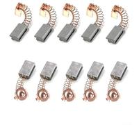 10pcs Carbon Brushes 5x8x12mm For G720 Angle Grinder Motor Compatibility And Standard Brush Replacement Workflow