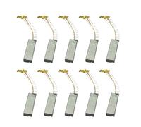 10PCS Carbon Brushes Cost Effective Replacement Parts Motor Brush Metal Texture Perfect For Small Washing Machine Motors Home Appliance Repair Part
