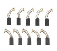 10pcs Carbon Brushes for DH24PX, DH24PC3, DH24PB, DH24PF, DH26PX for SDS Hammer Drill - Replacement Motor Brush 999041, Size 13.5 x 7.5 x 6.5mm (Pack of 10)