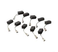 10pcs Carbon Brushes for E74 GWS7-100 GWS7-125 GWS7-100T GOP250CE Angle Grinder Electric Drill Motor Replacement 6.5mm x 8mm x 13mm