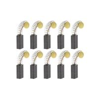 10pcs Carbon Brushes for Electric Motors - 13x8x5mm High-Performance Replacement Set for Hammer Drills, Saws, and Drills