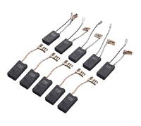10PCS Carbon Brushes For Rotary Hammer Drill For 5-40 DCE GSH 5-CE GSH 5 E 11235EVS 11241EVS 11248EVS 11263EVS 11318EVS Maintain Motor Performance 12.5x6.4x25.2mm