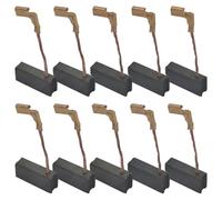 10Pcs Carbon Brushes Replacement, A96 Electric Motor Brushes for Rotary Hammer Drill Repair and Maintenance Carbon Replacement by Size Electric Motor
