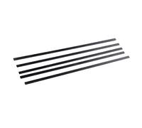 10pcs Carbon Fiber Strips - Flat Bars for DIY Projects, 200mm, 400mm, 500mm Lengths(1x4x200mm)