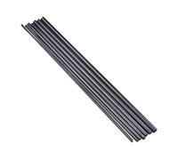 10pcs Carbon Fiber Tube Hollow Rod, for Aircraft Fixed Shaft Aileron Pull Ring Tip Landing Gear(10pcs 6x3mm)