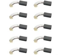 10pcs Carbon Motor Brushes 5x8x15mm Replacement Parts for Electric Motor Power Drill, Durable Carbon Brush Set for Smooth Operation and Extended Tool Lifespan in Home Workshop Repairs