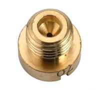 10pcs Carburetor Nozzles M6 Brass for 17.5 Carburetor Supporting Jet Sizes 70mm Through 95mm Small Engine Carburetor Use