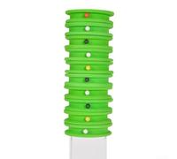 10pcs Carp Fishing Rig Winders For EVA Foam Line Spooler Plates for Hook Leader Storage For Tidy Tackle Organisation Yellow Green Red 65x17mm(Green)