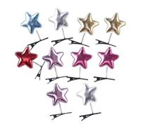 10PCS Cartoon Shape Spring Hair Clip Kids Girl Braids Hairpin Party Souvenir