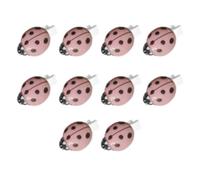 10Pcs Cartoon Theme Hair Clip For Girls School Accessories Lightweight Ladybirds Design Decors