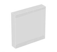 10Pcs Cartridge Case Transparent Plastic Protective Case for GBA Boxed Game Anti-scratch