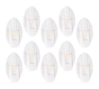 10pcs Catheter Stabilization Device Legband Holder Sticker Catheter Tube Holder Perspiration Holes Legband Holder Urine Bag Holder Care, White, 11x6.5