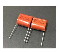 10pcs CBB 335 250V 335J CL21 3.3uF 3300nF P20 Metallized Polypropylene Film Capacitor Electronic Accessories