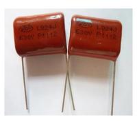 10pcs CBB 824 630V 824J CBB21 0.82uF 820nF P22 Metallized Polypropylene Film Capacitor BIANMTSW