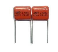 10pcs CBB capacitor 105 400V 105J 1uF 1000nF P15 CBB21 Metallized Polypropylene Film Capacitor RUAJOGYNVM
