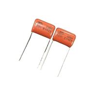 10pcs CBB capacitor 225 100V 225K 2.2uF 2200nF P15 CL21 Metallized Polypropylene Film Capacitor BIANMTSW