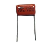 10pcs CBB capacitor 391 2000V 391J 2KV 390pF 0.39nF P15 CBB81 Metallized Polypropylene Film Capacitor AUOQKQUT