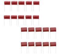 10Pcs CBB22 105J 400V Metallized Film Capacitors 1UF P20mm Thin Film Capacitors