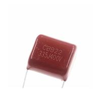 10pcs CBB22 335J400V 400V335J 3.3uF 400V 5% P20 Foot Distance 20mm Metallized Polypropylene Film Capacitor IDGTTLDF