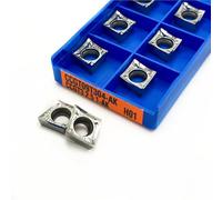 10PCS CCGT09T302 CCGT09T308 Internal Turning Tool Aluminum Insert Turning Insert Lathe Tools CNC Cutting Tool(CCGT09T304-AK H01)