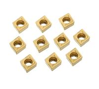 10pcs CCMT 060204 /CCMT 21.51 US735 CNC Carbide Inserts Metalworking Tool Set
