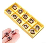 10PCS CCMT09T304 VP15TF Carbide Inserts, Affordable CCMT09T304 VP15TF Inserts For Stainless Steel Machining