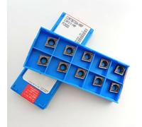 10pcs CCMT09T304HMP PC9030 Carbide Inserts for CNC Turning, Indexable Design for Enhanced Performance in Metal Cutting