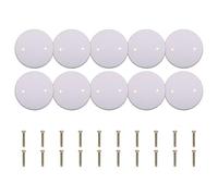 10Pcs Ceiling Light Cover Plate Round Electrical Box Covers Wall Electrical Box Junction Hole Flat Panel Round Ceiling Cover Plate
