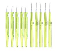 10Pcs Cell Phone Cleaning Kit, Dual Head Anti-Clogging Nylon Brushes Hook Cleaner, Multifunction Mini Cleaning Kits for 17 Pro Max Charging Port, Speaker, Earphone, Tablet, Camera, Keyboard, Yellow