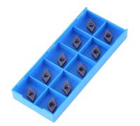 10Pcs Cemented Carbide CNC Tips Inserts Spade Blade Inserts for Lathe Cutting Machine DCMT11T304 VP15TF